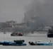 El incendio se originó en el Puerto de Manta, provincia de Manabí.