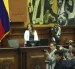 Mishel Mancheno asumió la Presidencia de la Asamblea Nacional tras la renuncia de Niels Olsen.