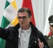 El presidente de Bolivia, Rodrigo Paz, habla en una rueda de prensa donde promulgó la ley de Regulación de Estados Excepción.