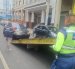 ATM retiene vehículo de funcionario denunciado por circular sin placas.