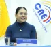 Diana Atamaint es la presidenta del Consejo Nacional Electoral.