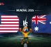 Estados Unidos y Australia rivalizan por la segunda fecha del Grupo D del Mundial 2026.