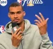 El francés Victor Wembanyama, líder de los San Antonio Spurs, habló este martes en rueda de prensa.
