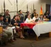 Integrantes de organizaciones indígenas rechazan el desalojo denunciado en la comunidad ancestral Tzawata Ila Chukapi, en Napo.