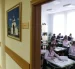 Foto de archivo de una clase en un internado para niñas en Moscú, Rusia.