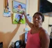 La madre de Nilson Angulo, Dora Ramírez, conserva en su casa recuerdos de su hijo, seleccionado de Ecuador.
