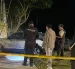 La Policía levantó indicios en la escena donde ocurrió el presunto sicariato en la vía a Cumbayá.