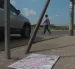 En este punto de la ciudadela El Recreo fueron atacadas las dos mujeres mientras esperaban el bus.