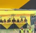 La dirigencia de Barcelona SC, con Antonio Álvarez en el centro, en la asamblea de socios de este 13 de junio.