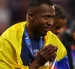 Archivo. El ecuatoriano Willian Pacho, del PSG, celebra la victoria en la final de la UEFA Champions League.