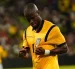 Enner Valencia celebra uno de sus goles con la selección de Ecuador.