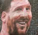 Mural de Lionel Messi en Buenos Aires: el campeón juega su sexto Mundial.