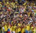 Hinchas ecuatorianos alientan a la Tri en las gradas del estadio de Filadelfia, minutos antes del debut frente a Costa de Marfil en el Mundial 2026.