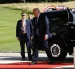 El presidente de Estados Unidos, Donald J. Trump, llega al Hotel Royal antes de la cumbre del G7 en Évian-les-Bains, Francia, el 15 de junio de 2026.