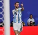 Lionel Messi festeja uno de sus goles contra Argelia.
