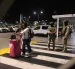 Área de parqueaderos y zona de taxis del Aeropuerto Internacional José Joaquín de Olmedo, en Guayaquil, donde se registró la balacera la tarde del miércoles 17 de junio de 2026