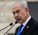 Imagen de archivo de Benjamín Netanyahu en un acto oficial, mientras hoy descarta retirar tropas del Líbano pese al pacto entre EE. UU. e Irán.