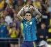Luis Díaz celebra su primer gol en una Copa del Mundo tras liderar la victoria de Colombia sobre Uzbekistán en el estadio Azteca