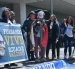 Imagen de archivo de una manifestación en memoria de Fernando Villavicencio, mientras la justicia suspende el fallo sobre prisión preventiva de Serrano y Jordán.