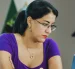 Gilda Natalia Alcívar, ministra ecuatoriana de Educación, Deporte y Cultura.