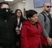 Amanda y Tamia Villavicencio llegaron a la audiencia preparatoria de juicio, que se desarrolló este 19 de junio de 2026 en el Complejo Judicial Norte de Quito.