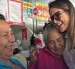 Giovanna Ubidia, directora del Seguro Social Campesino, se ha movido por los mercados por la capital.