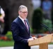El primer ministro británico, Keir Starmer, hace su declaración de dimisión en Downing Street, Londres, Gran Bretaña, el 22 de junio de 2026.