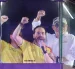 El ultraderechista Abelardo de la Espriella (c) ganador de la segunda vuelta presidencial de este domingo en Colombia pronuncia un discurso, en Barranquilla (Colombia).