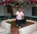 Simón Bolívar Rosero en el área donde funcionó la discoteca del bar El Fortín.