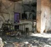 El incendio consumió gran parte de la vivienda de los adultos mayores en Chongón. Ambos permanecen hospitalizados con quemaduras de tercer grado.