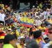 Aficionados de Ecuador asisten al partido del grupo E del Mundial de la FIFA 2026 ante Alemania en el estadio MetLife de Nueva Jersey (Estados Unidos).
