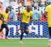 Mundial 2026: Nilson Angulo (c), autor del primer gol de Ecuador, ante Alemania.