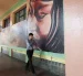 Los murales se realizaron en la fachada del edificio patrimonial de la Casa de la Cultura Ecuatoriana, núcleo de Guayas, en el centro de Guayaquil.