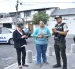 Trabajo. La organización vecinal fortalece la seguridad barrial mediante coordinación con Policía y depuración constante de chats comunitarios.