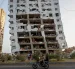 Edificios gravemente dañados en Catia La Mar, una de las ciudades más afectadas por los terremotos en Venezuela.