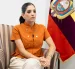 La viceministra de Turismo de Ecuador, María José Reshuan, habla durante una entrevista con EFE este viernes, en Nueva York (EE.UU.).
