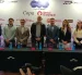 El Challenger de Quito fue presentado, con Andrés Gómez (c) como figura central de la organización.