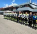 El equipo de bomberos de Guayaquil está integrado por 11 mujeres y 50 hombres.
