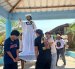 La imagen de San Pedro partió desde el balneario de Ayangue hasta la comuna que lleva el mismo nombre del santo