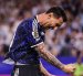 El astro argentino Lionel Messi celebra su sexto gol en la actual Copa del Mundo.