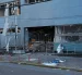El edificio de la Arcom resultó afectado por la explosión de este 29 de junio de 2026.