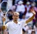 El ruso Daniil Medvedev, número 9 del mundo, tras ganar al coata Marin Cilic en primera ronda de Wimbledon, Londres, Reino Unido