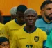 Jugadores de la Selección de Ecuador saliendo a la cancha.