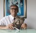 Simón Valdivieso, escritor e investigador, presena su obra 'Yo, Dolores Veintimilla Carrión, libre pensadora y poeta'.