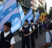 Estudiantes participaron del desfile con el que se iniciaron los festejos por los 491 años del proceso fundacional de Guayaquil.