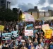 Manifestantes antigubernamentales participan en una concentración en Tel Aviv, Israel, el 2 de julio de 2026.