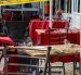 Cinta policial en el lugar de la explosión en una cafetería en el centro de Damasco, Siria, el 2 de julio de 2026.