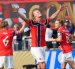 Erling Haaland celebra un gol por los octavos de final del Mundial de la FIFA 2026 entre Brasil y Noruega en el estadio MetLife en Nueva Jersey (Estados Unidos). EFE/ Angel Colmenares