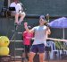 El tenista Matheus Pucinelli celebra el triunfo sobre el argentino Hernán Casanova en la final del Challenger de Quito.