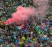 Aficionados se concentran en el Ángel de la Independencia durante el Mundial 2026, donde el Gobierno de Ciudad de México reportó cinco fallecidos y más de 3.500 atenciones médicas.